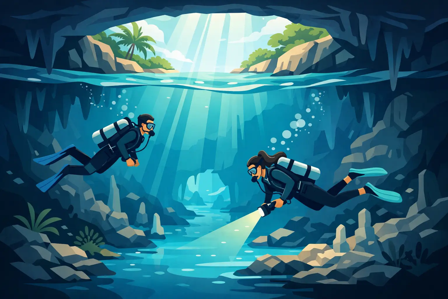 Cenote Diving Tulum for Beginners