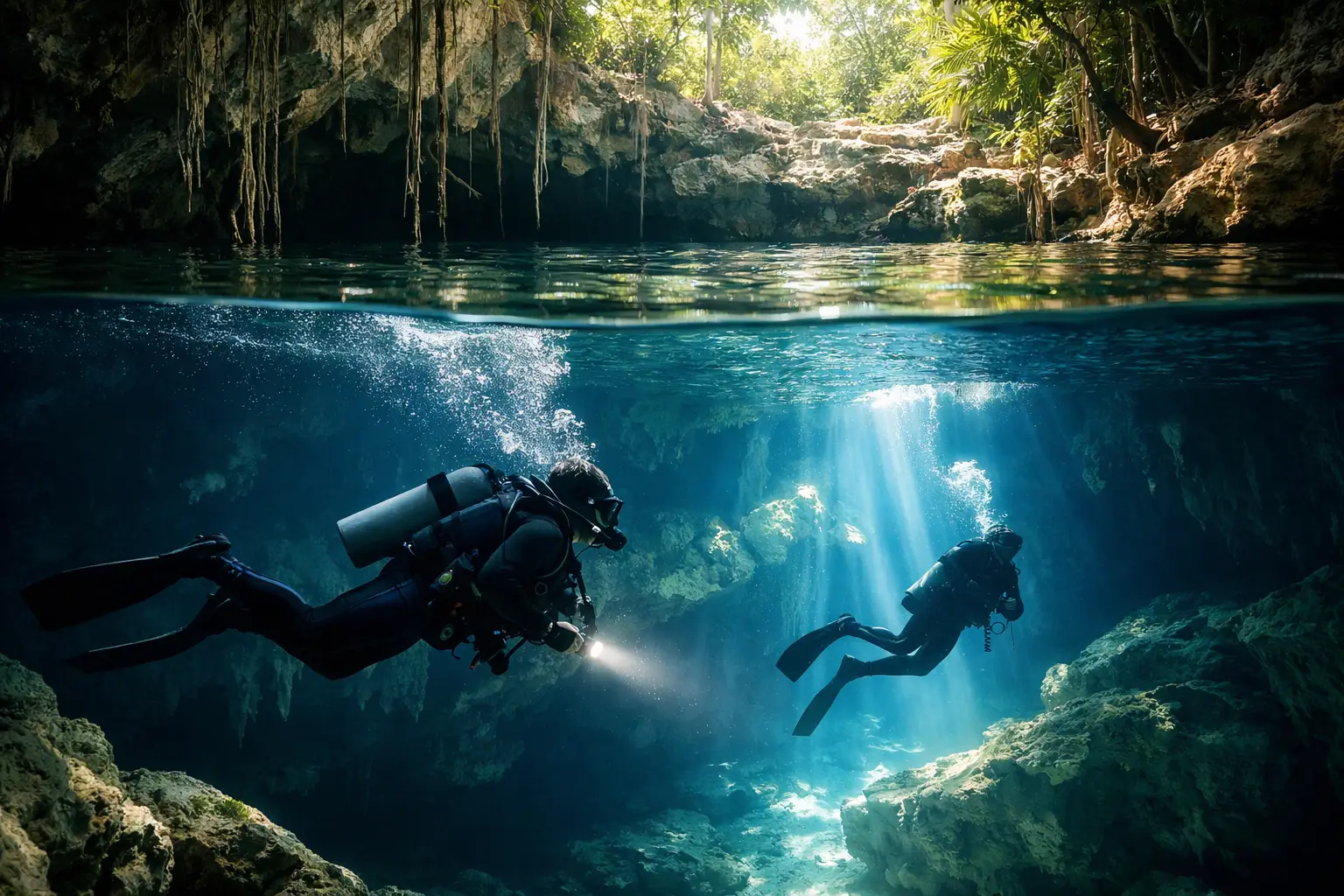 Beginner Guide to Cenote Scuba in Tulum