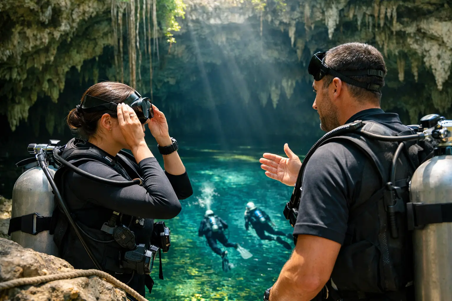 Is Cenote Diving Safe for First-Time Visitors?