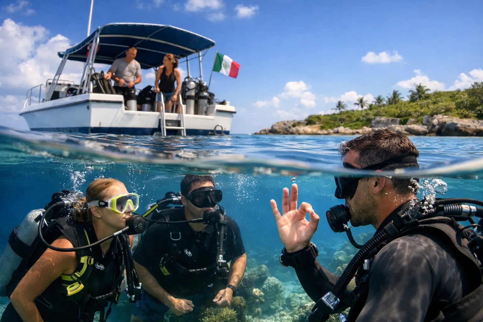 Choose a Multi Day Scuba Course in Mexico
