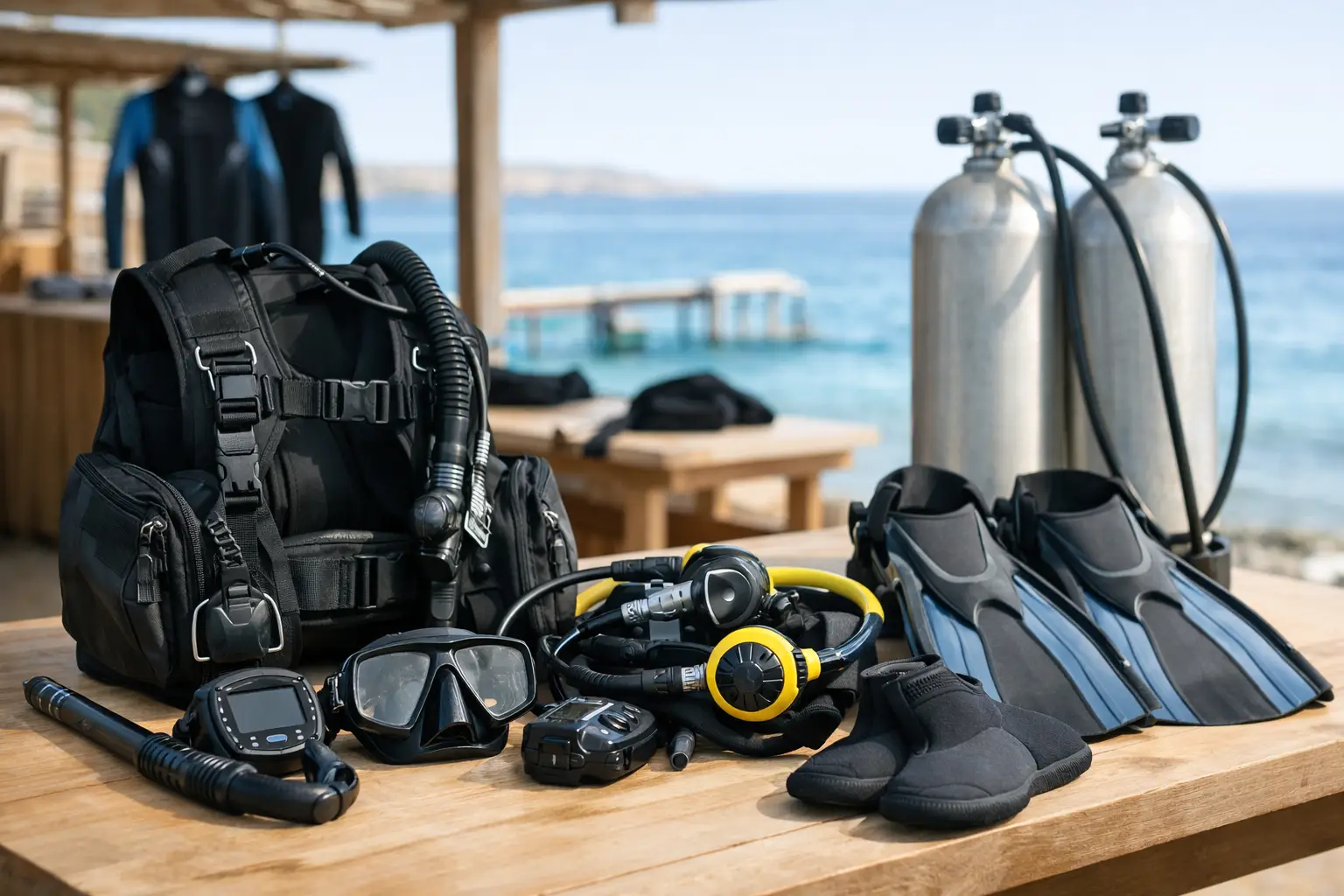 What Gear Is Included in Scuba Courses Today?