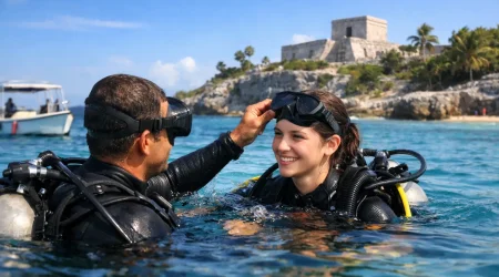 Tulum Scuba Certification for Your First Dive